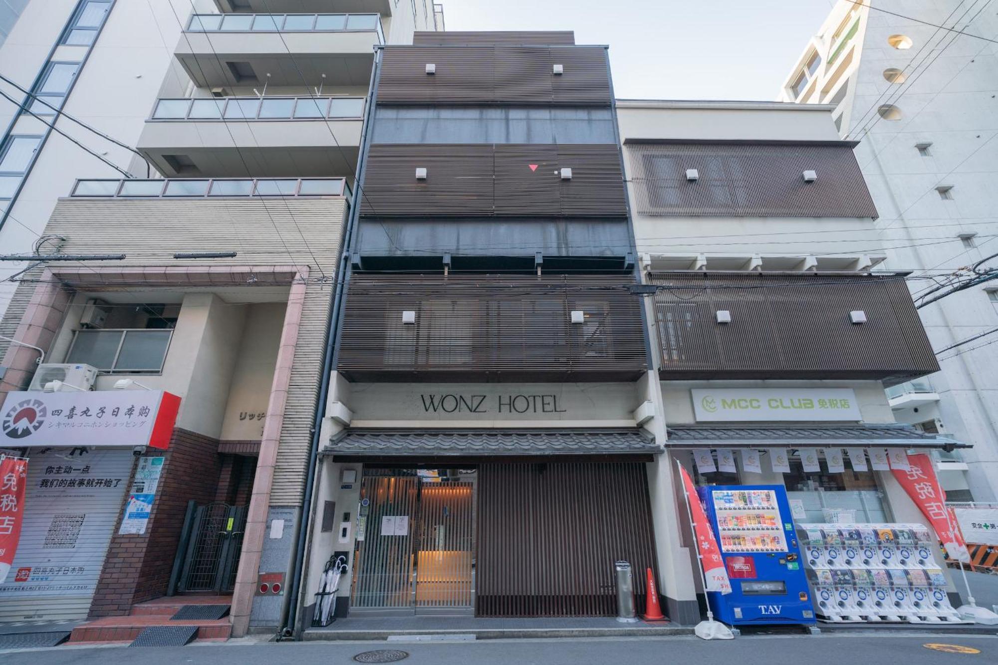 Wonz Hotel Self-Check-In Oszaka Kültér fotó